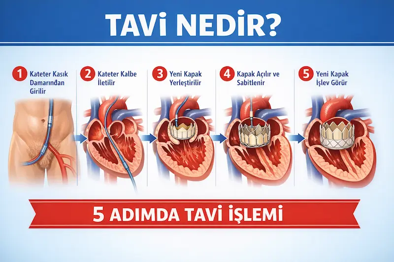 Tavi Ameliyatsız Kalp Kapakçığı Değişimi Nedir?